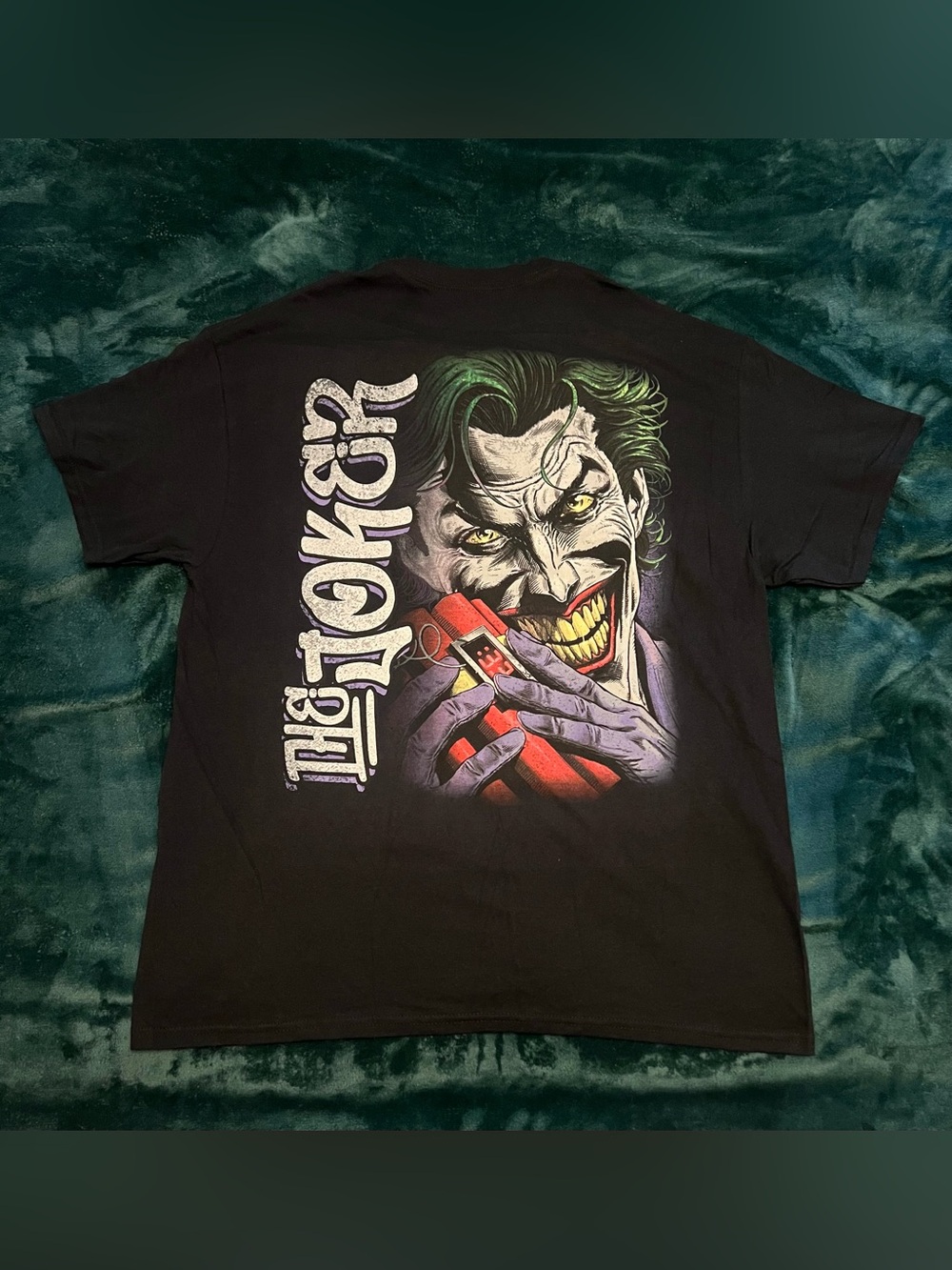 CVLA x Batman DC Comics Joker black t-shirt Men Size XL